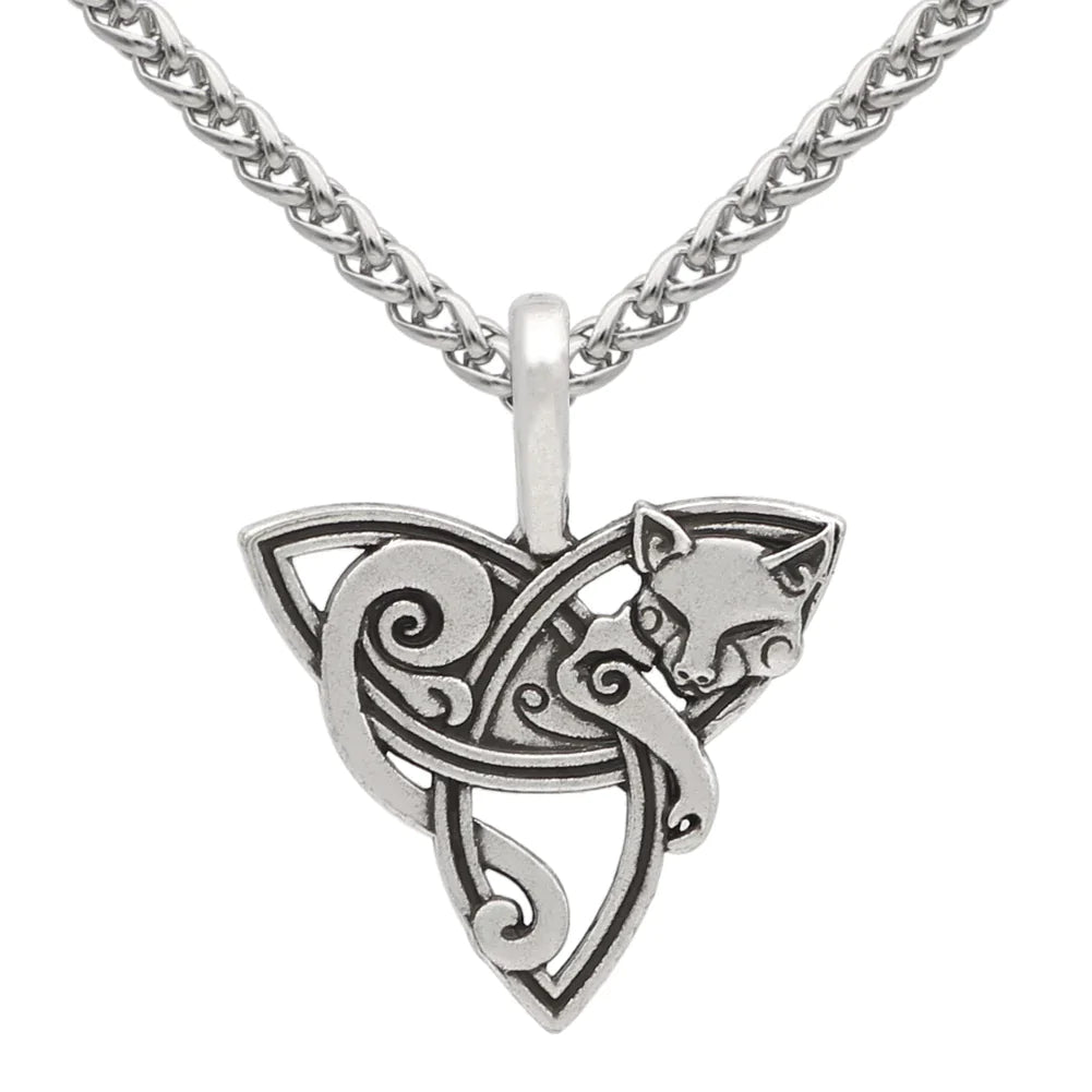Freya Trinity Knot Viking Necklace