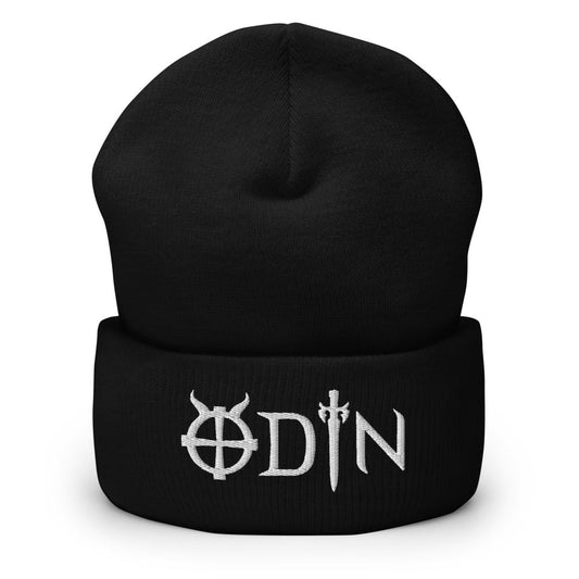 Viking Beanie With Odin God Design