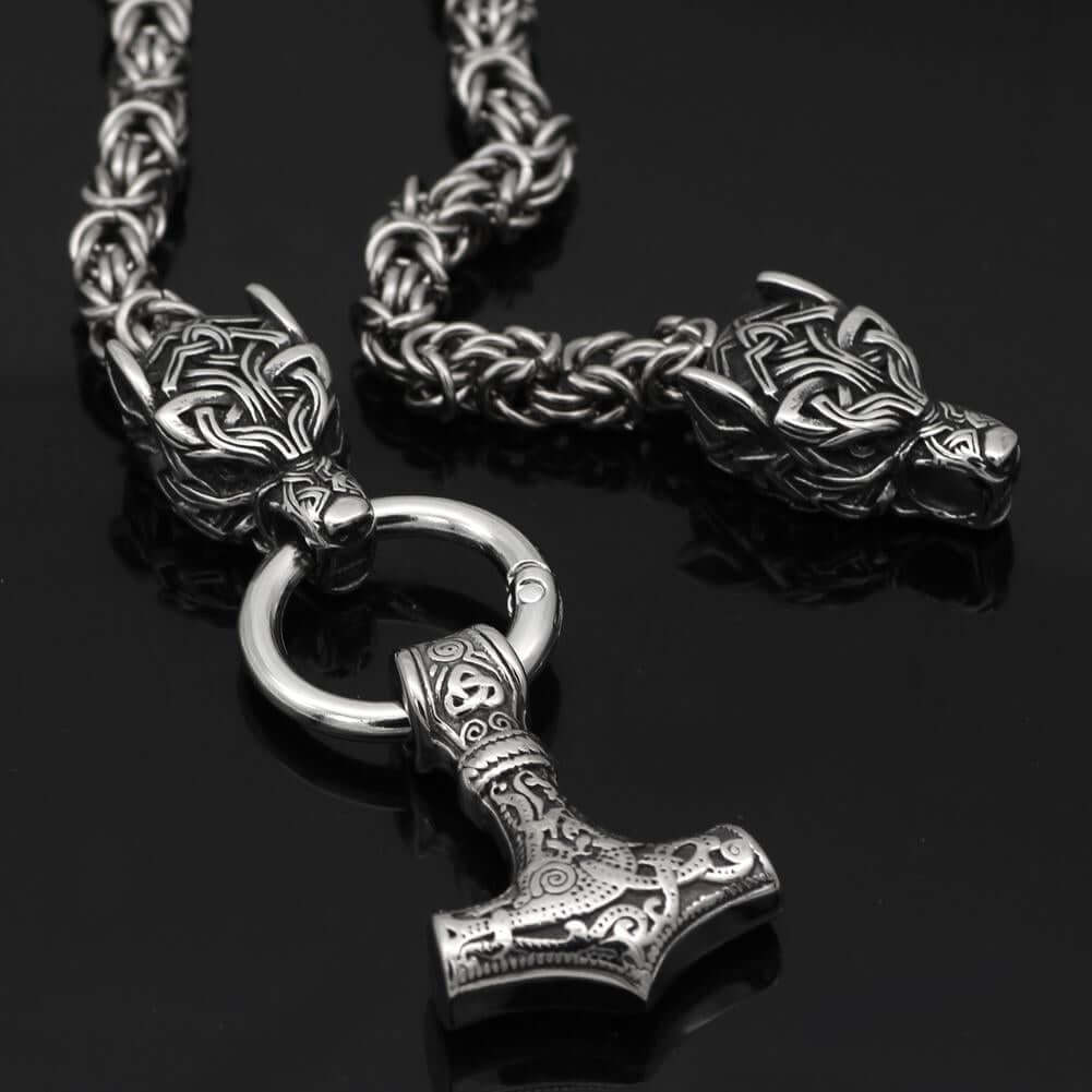 Wolf mjolnir outlet king chain