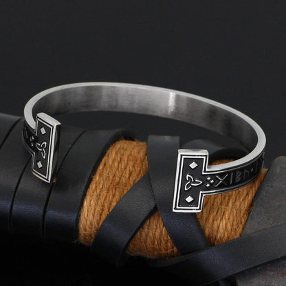 Viking Arm Ring With Runes Design