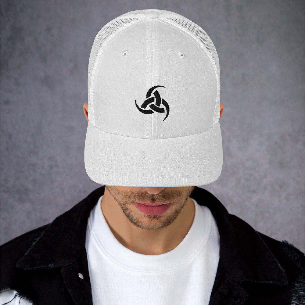 Viking Trucker Cap Featuring Odin's Horn