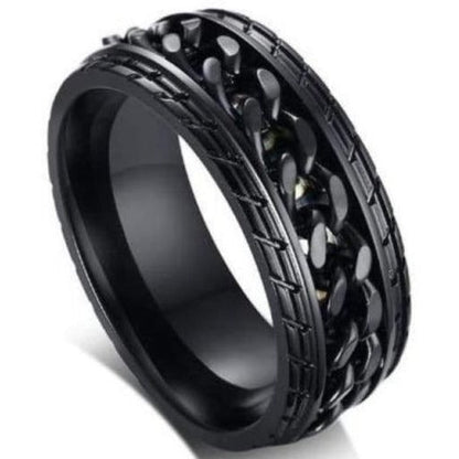 Viking Ring Asgard chains - viking ring