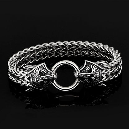 Viking Bracelet - Odin's Wolves