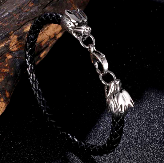 Viking Bracelet - Helheim wolves