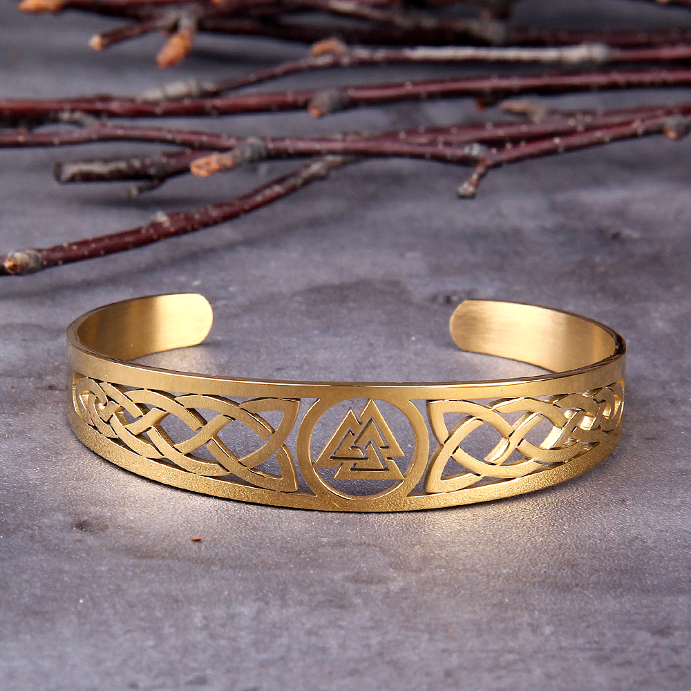 Viking Bracelet - Valknut Symbol