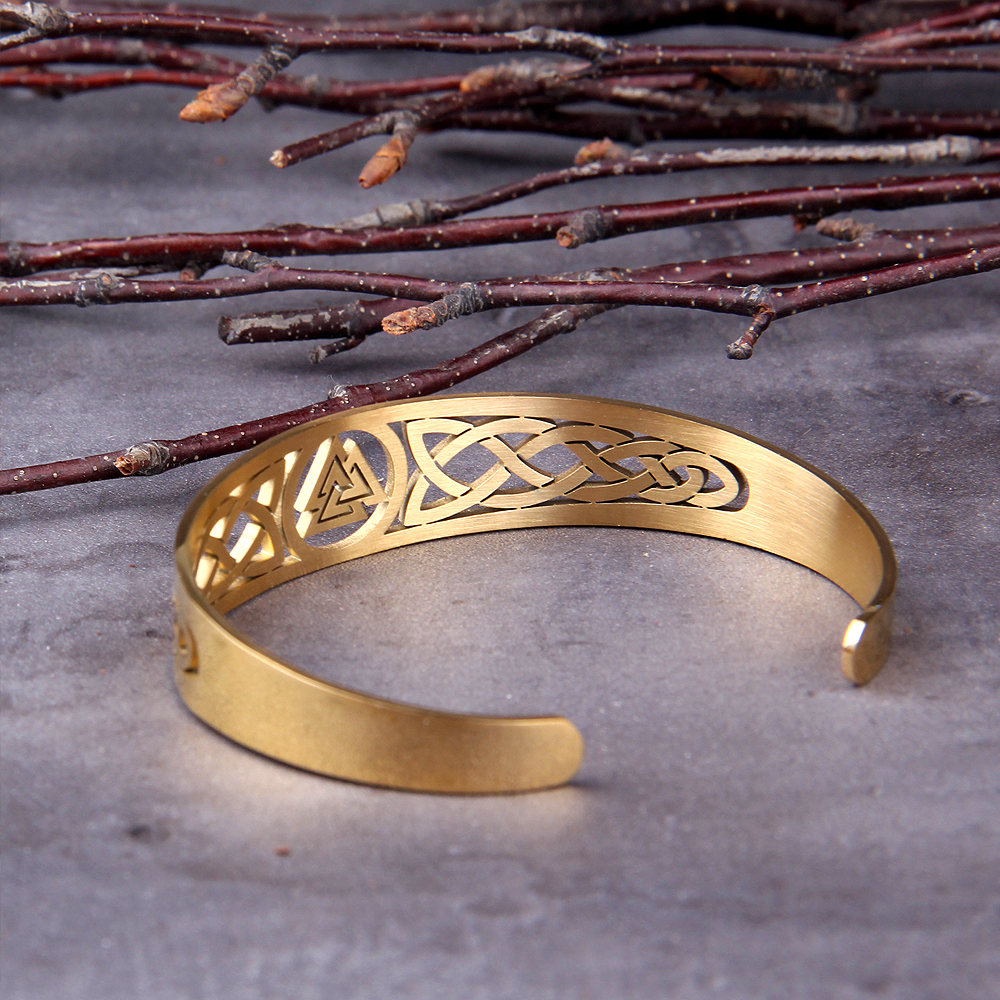 Viking Bracelet - Valknut Symbol
