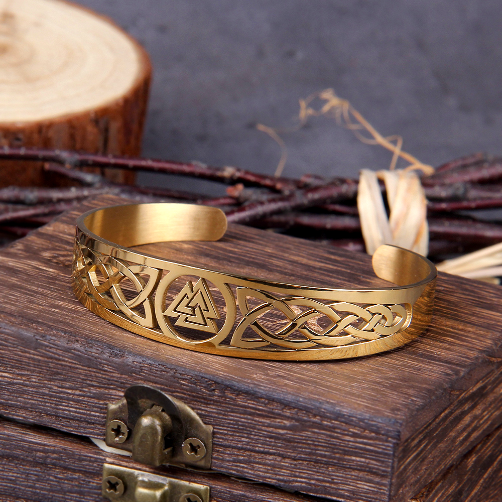 Viking Bracelet - Valknut Symbol