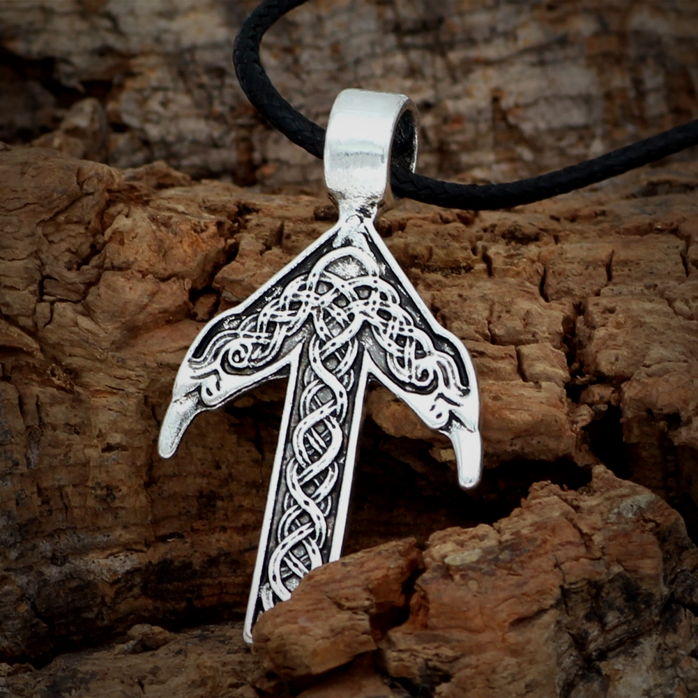 Viking Necklace - Tiwaz Rune