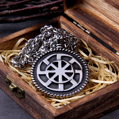 Viking Necklace - Sun Wheel