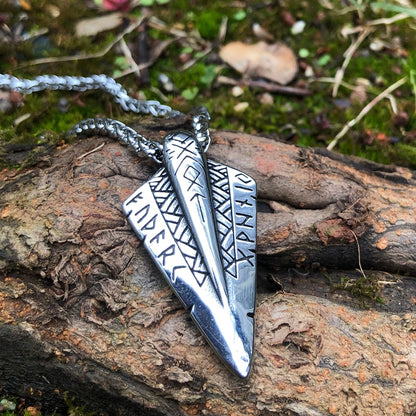 Viking Necklace - Rune Arrow