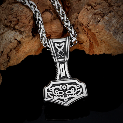Thors Hammer Necklace - Norse Style