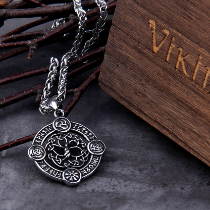Viking Necklace - Nordic symbols