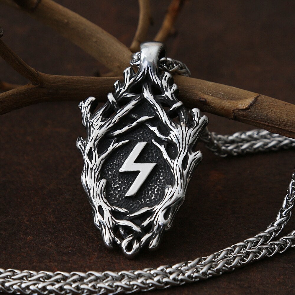 Viking Necklace - Sun Rune