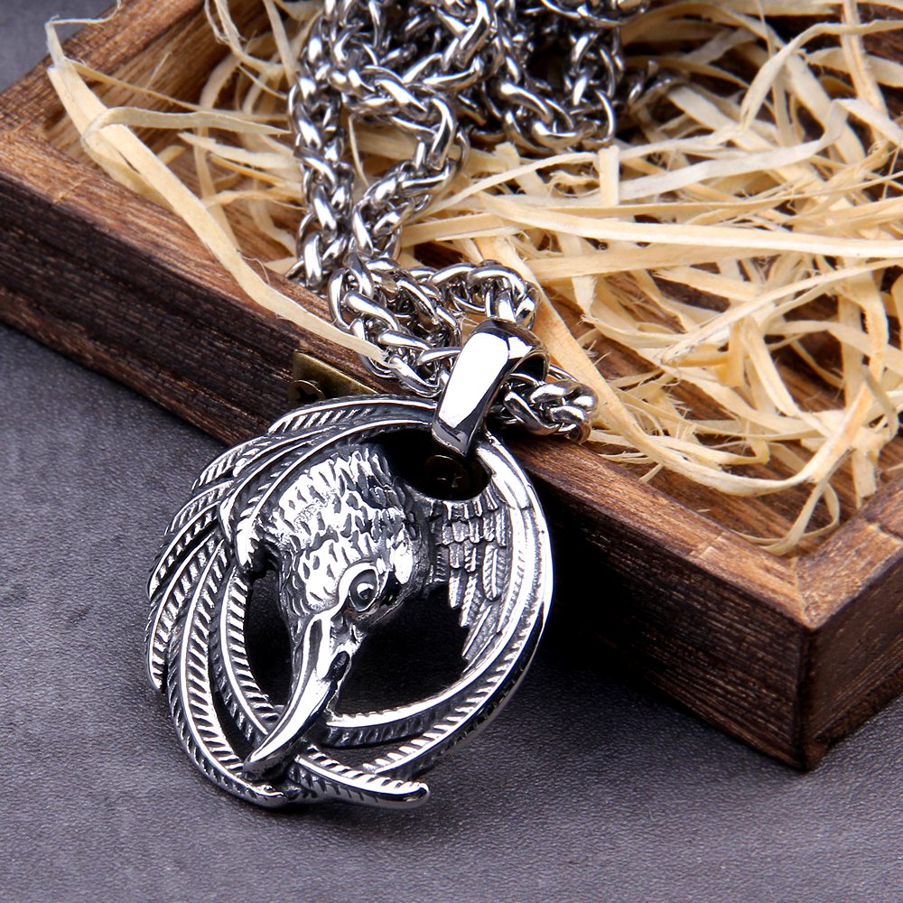 Viking Necklace - Munin