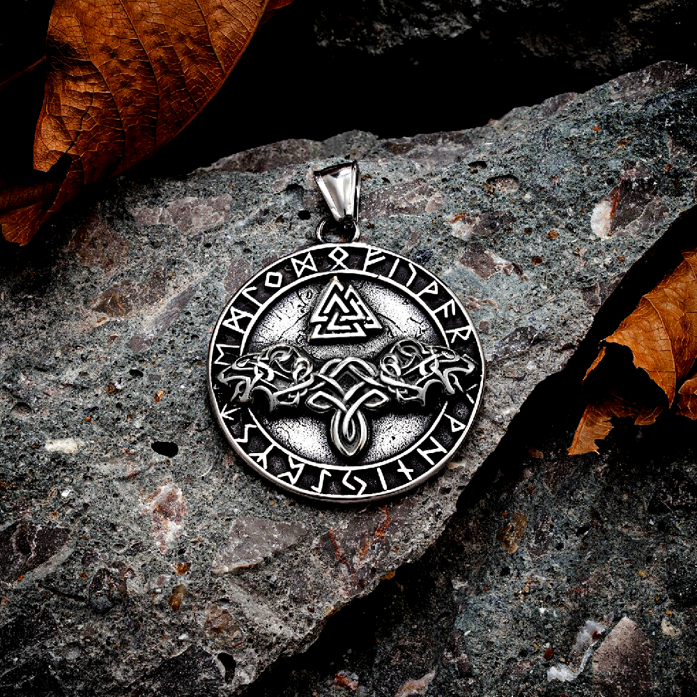 Skoll and hati necklace discount