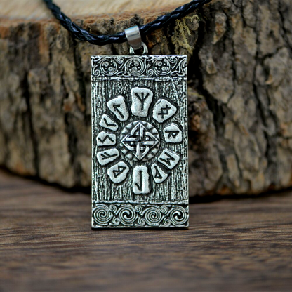 Viking Necklace - Runic Tablet