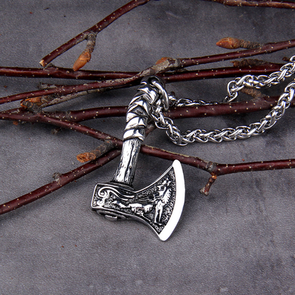 Viking Necklace - Valhalla Axe
