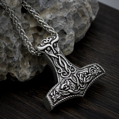 Thors Hammer Necklace - Odin God
