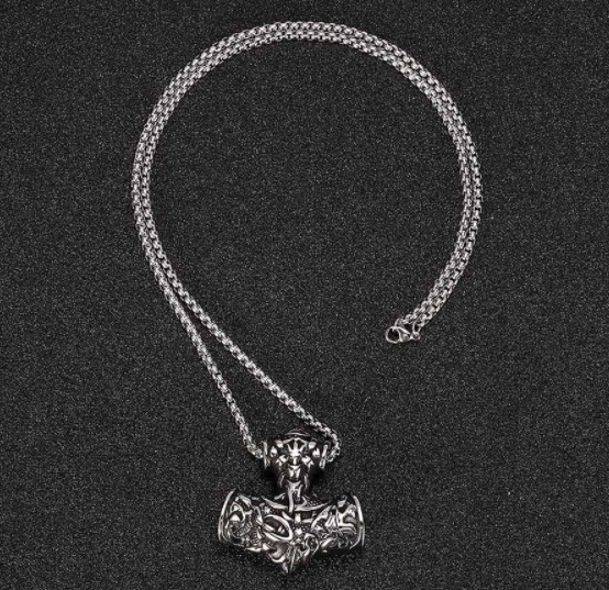 Thors Hammer Necklace - Norse Valhalla