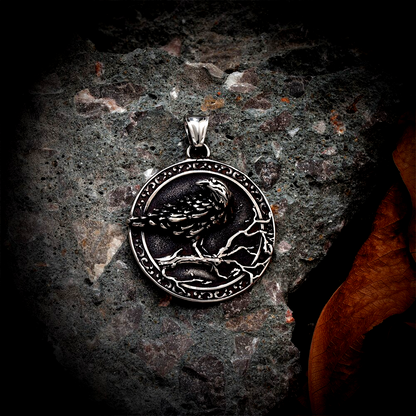 Viking Necklace - Odin's Raven