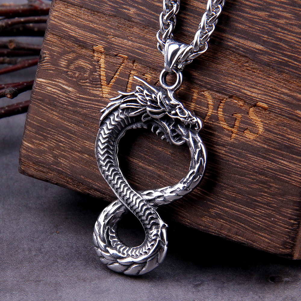 Viking Necklace - Midgard Serpent