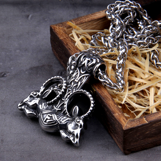 Thors Hammer Necklace - Thor's Goats