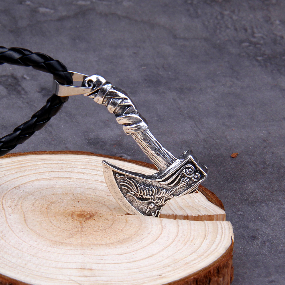 Viking Necklace - Midgard Axe