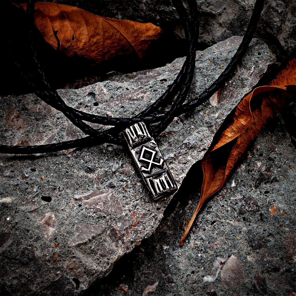 Viking Necklace - Odal Rune – Vikings of Valhalla US