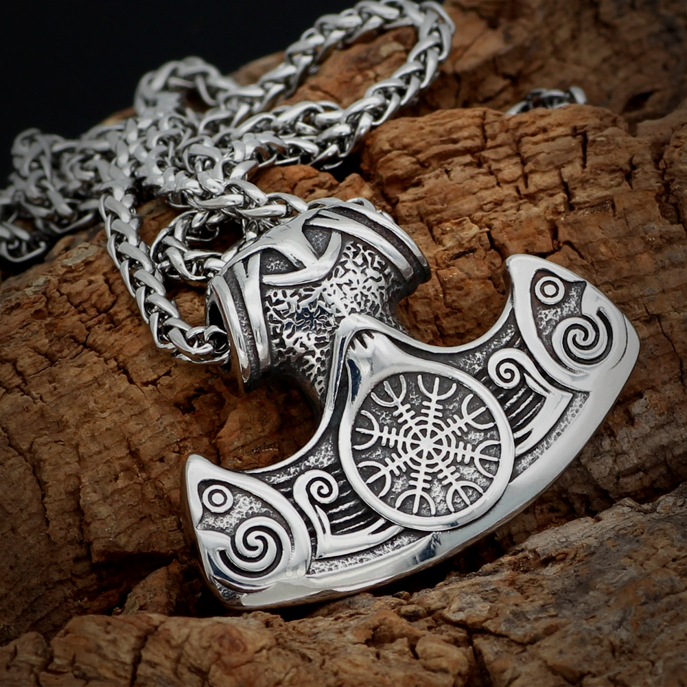 Thors Hammer Necklace - Jormungandr