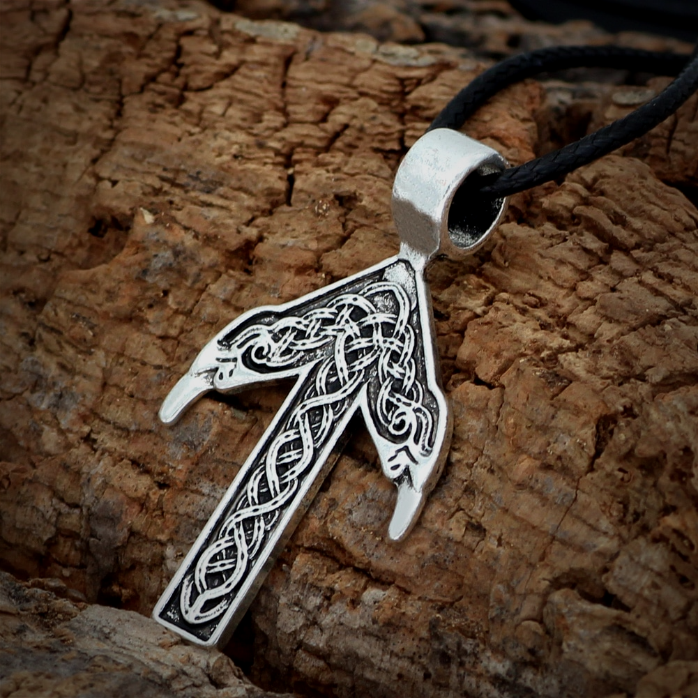 Viking Necklace - Tiwaz Rune