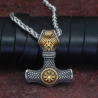 Thors Hammer Necklace - Nordic Symbols