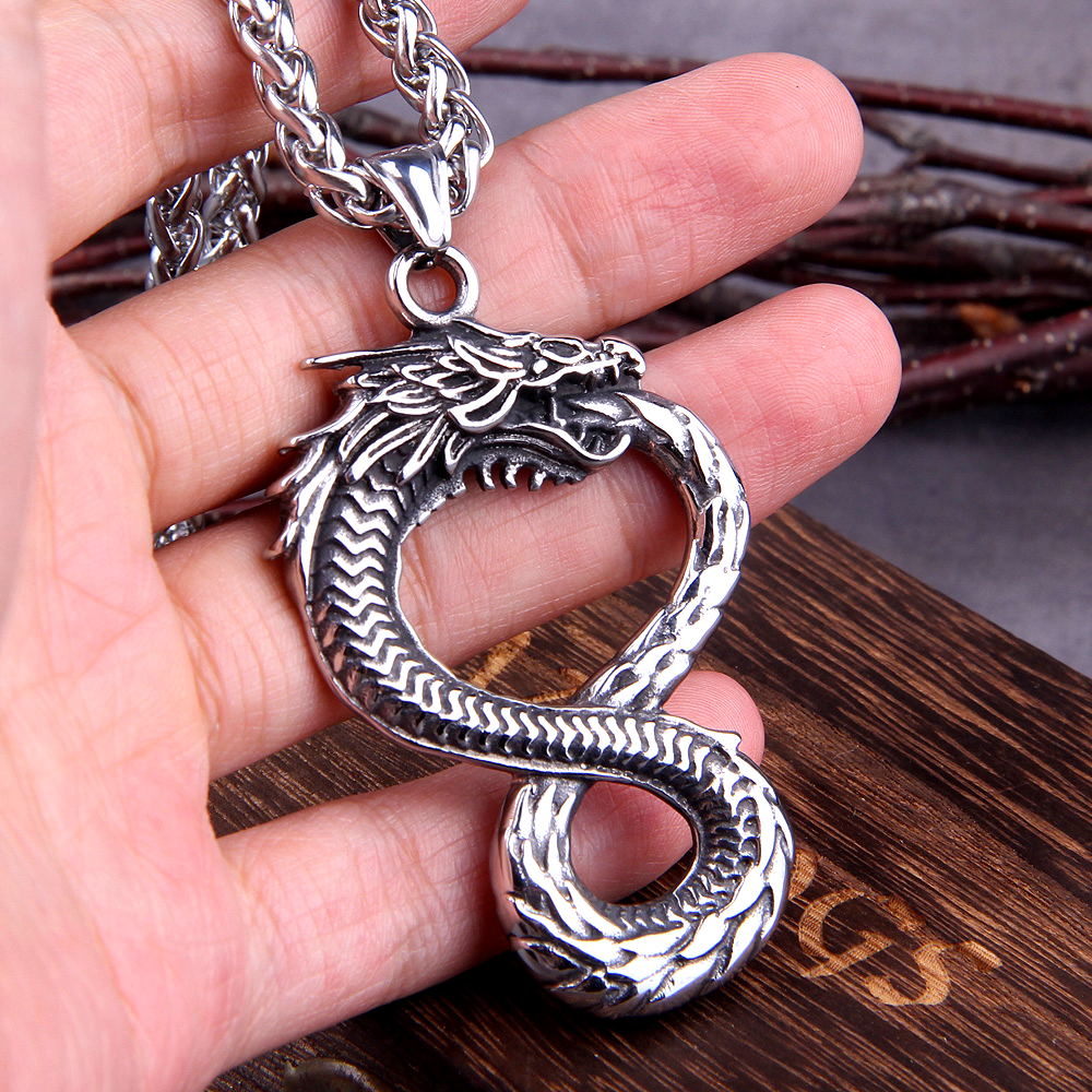Viking Necklace - Midgard Serpent