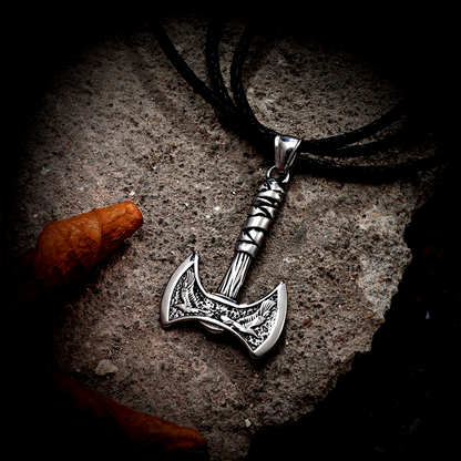 Viking Necklace - Raven's Axe