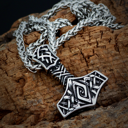 Thors Hammer Necklace - Storm