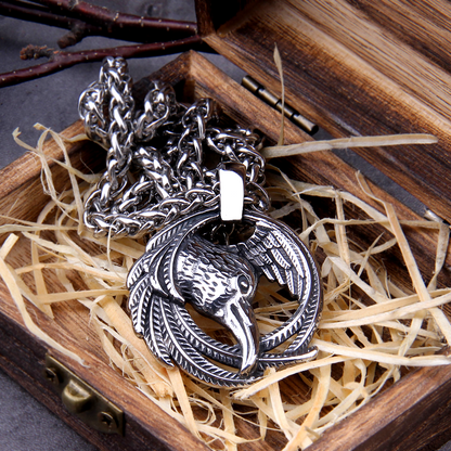 Viking Necklace - Munin