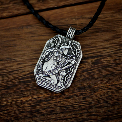 Viking Necklace - Hunting goddess Skadi