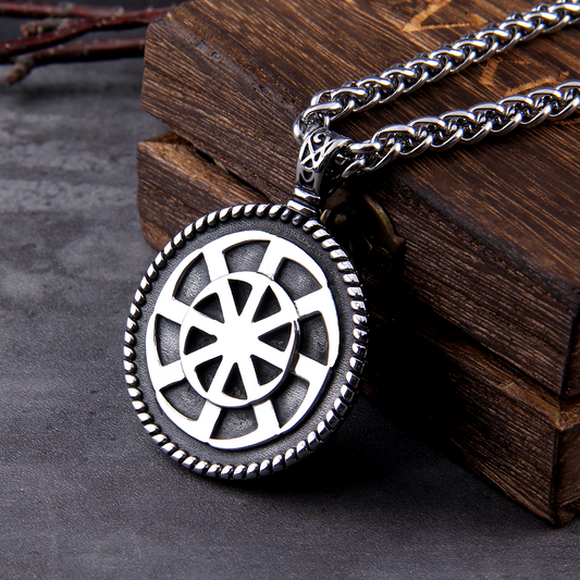 Viking Necklace - Sun Wheel