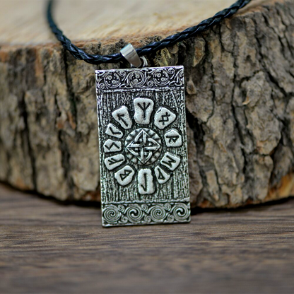 Viking Necklace - Runic Tablet