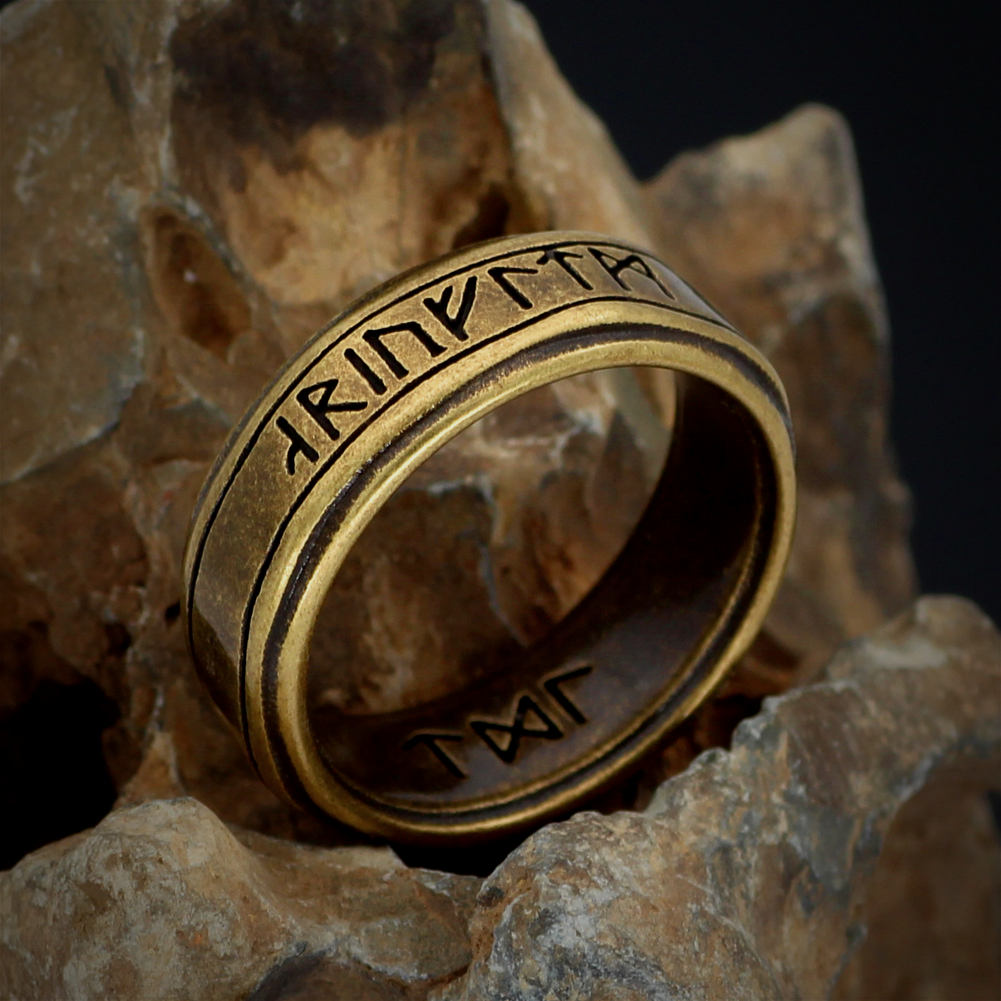 Viking Ring - Futhark Runes