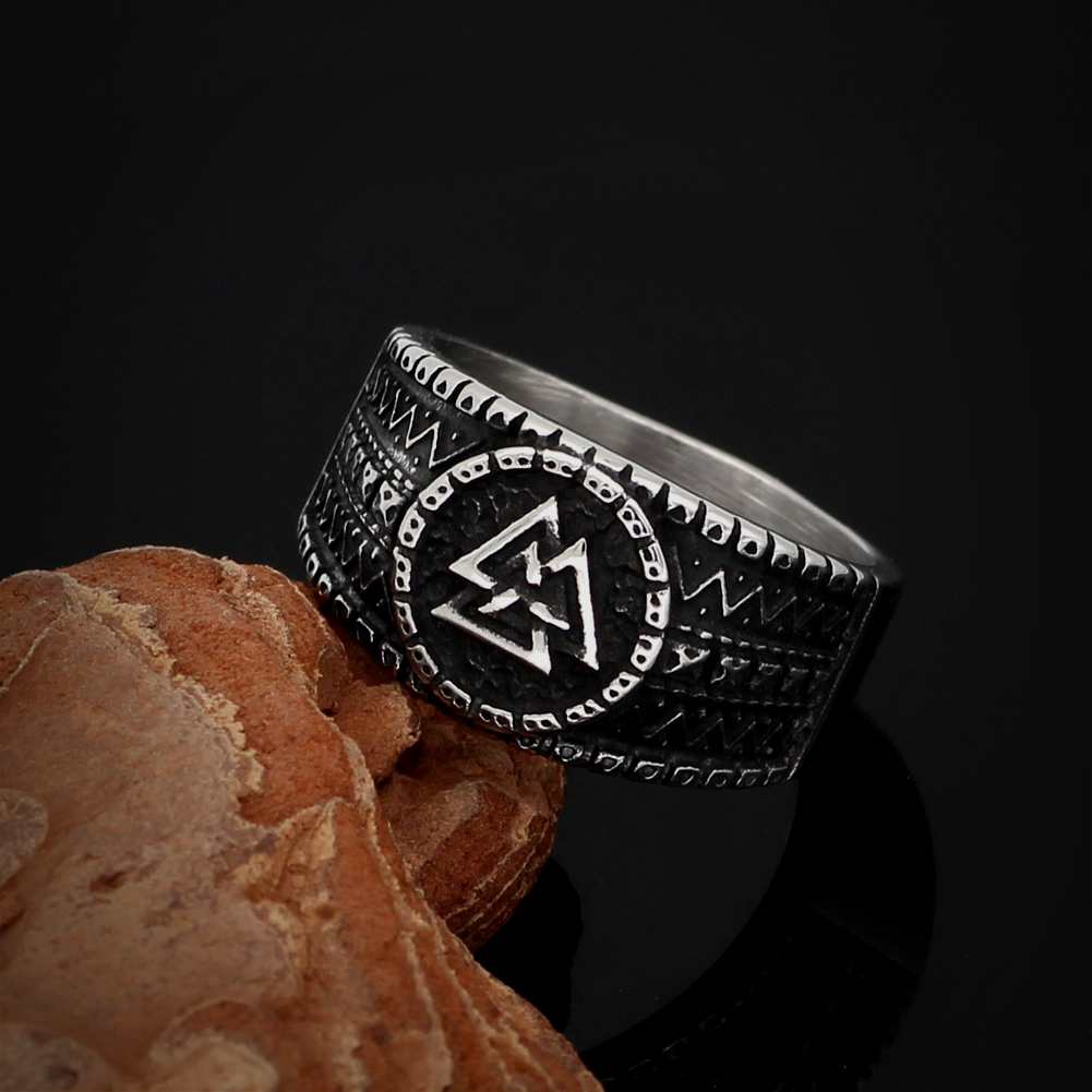Viking Ring - Wotans Knot Symbol