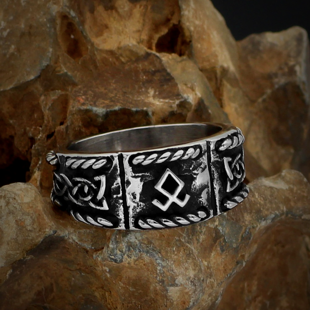 Viking Ring - Othala Rune