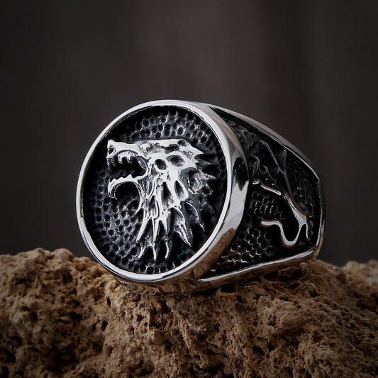 Viking Ring - Helheim Wolf