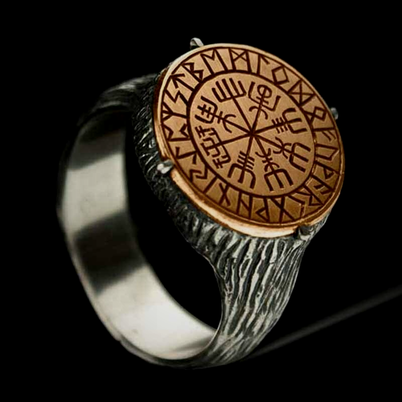 Viking Ring - Compass runic circle