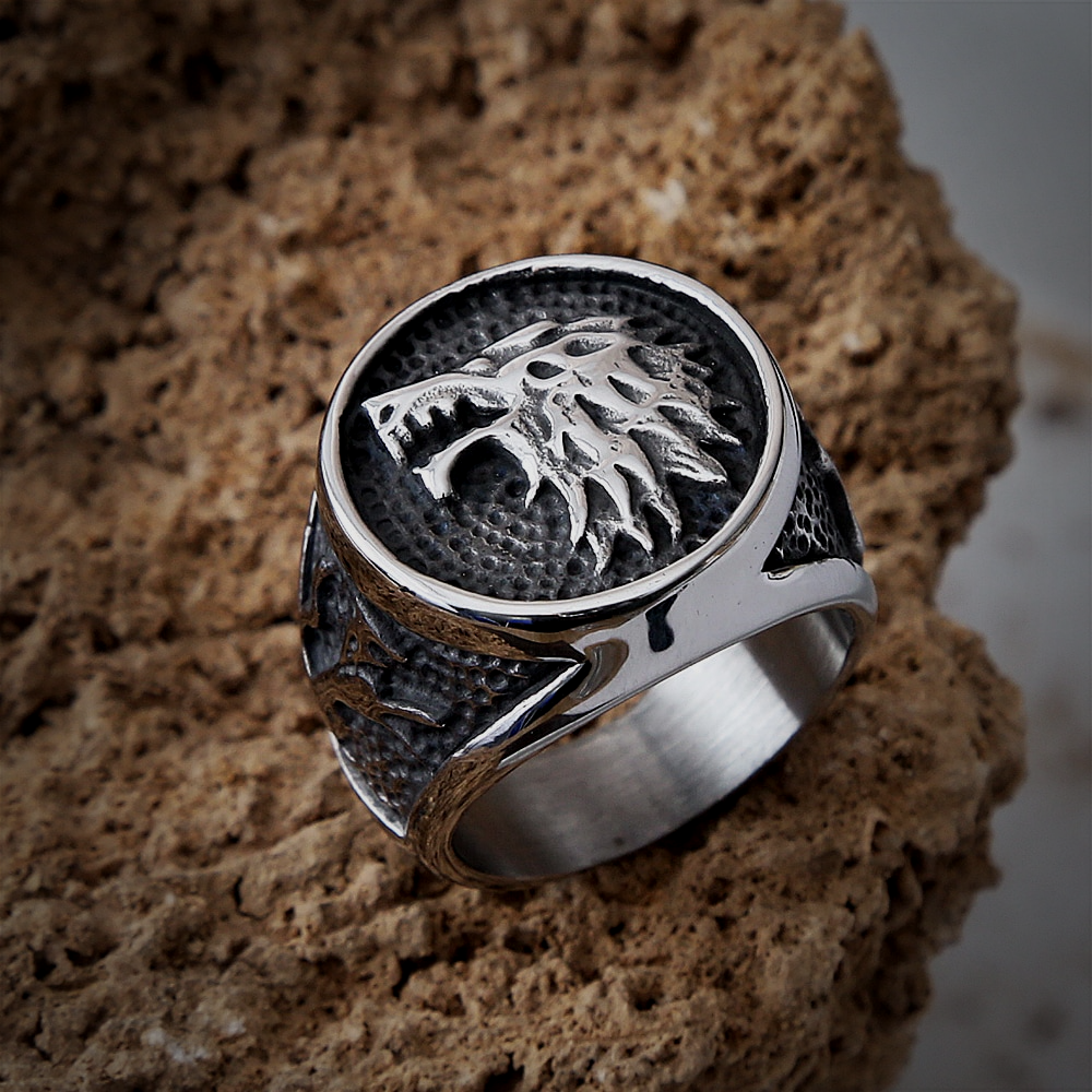 Viking Ring - Helheim Wolf