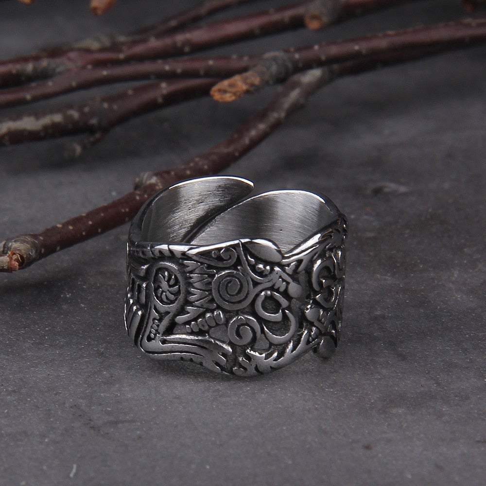 Viking Ring - Nordic Wolf